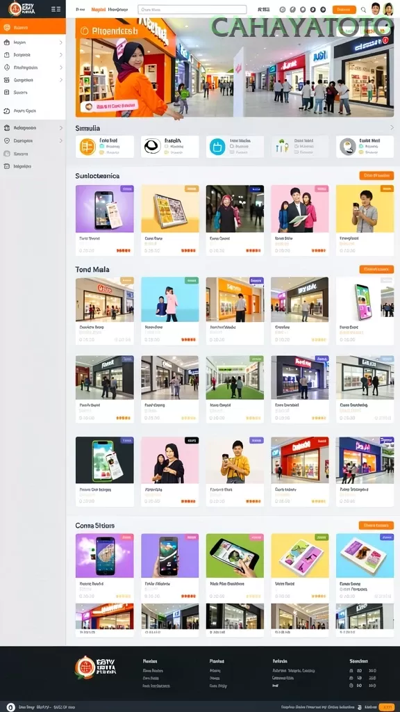 Cuplikan layar MVP789 — halaman utama