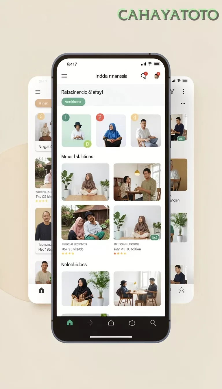 Cuplikan layar 789BNI — menu navigasi