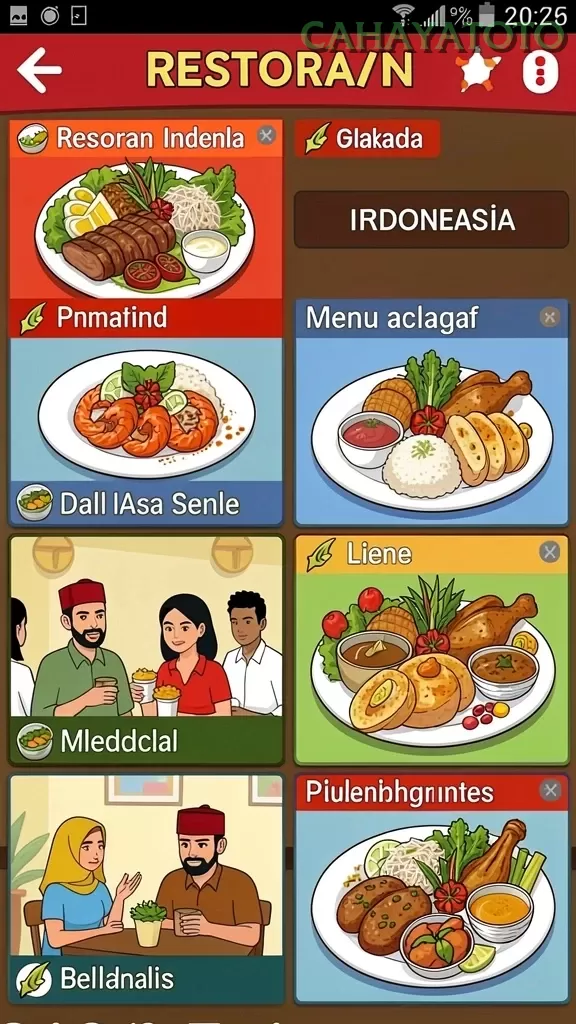 Cuplikan layar API303 — pengaturan akun
