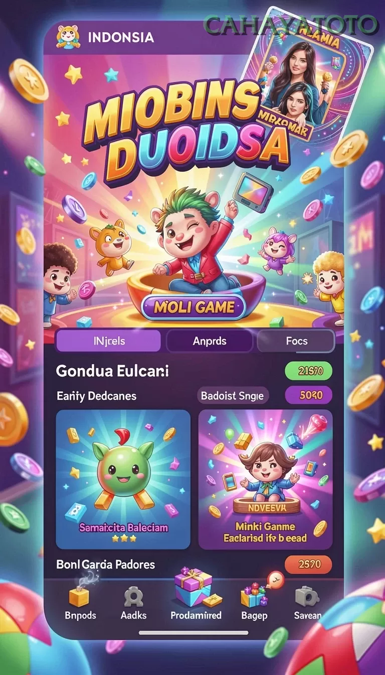 Cuplikan layar HAJITOTO — menu navigasi